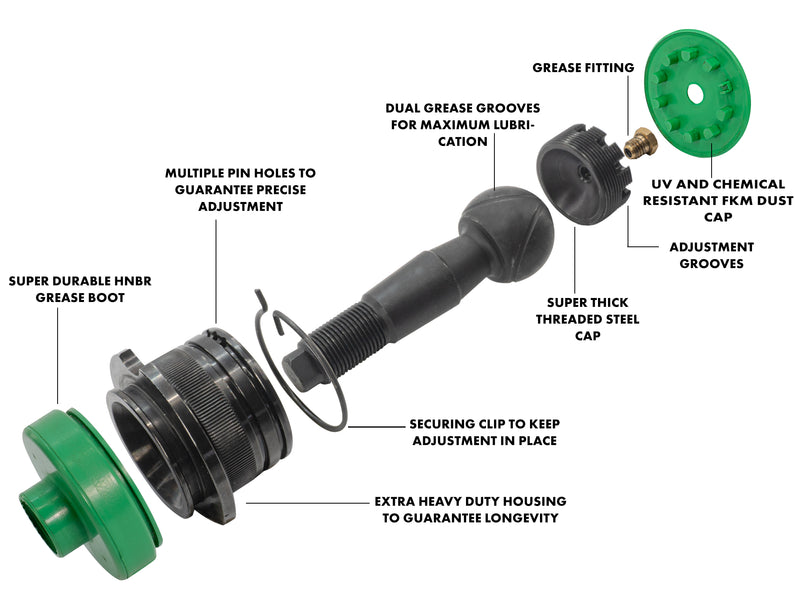 Lower Ball Joint (Heavy-Duty Adjustable) [Bus/Vanagon]
