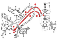 Thumbnail of Power Steering Hose Kit (Low Pressure) [Vanagon]