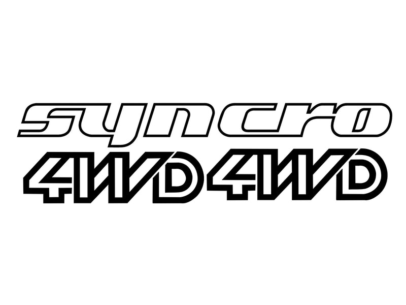 4WD Decal Bundle [Syncro Vanagon]