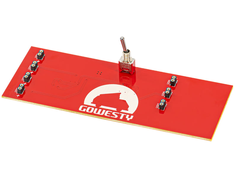 Top of LED Monitor Panel on White Background