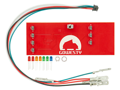 LED Monitor Panel Kit on White Background