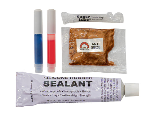 Goop Bundle (Thread Locker/Grease/Anti-Seize/Silicone Sealant)