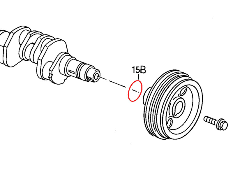 Pulley O-Ring (DuroGreen)[Vanagon]