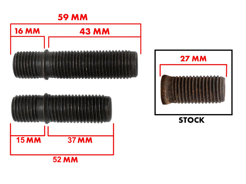 Threaded Wheel Stud Set [2WD Vanagon/Eurovan]