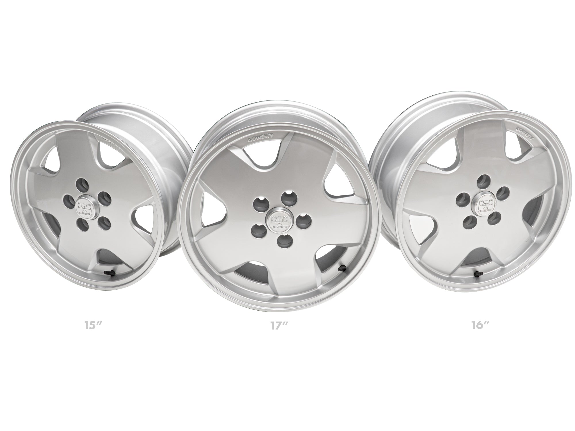 GoWesty OEM Replica Alloy Wheel Bundle [Bus/Vanagon]