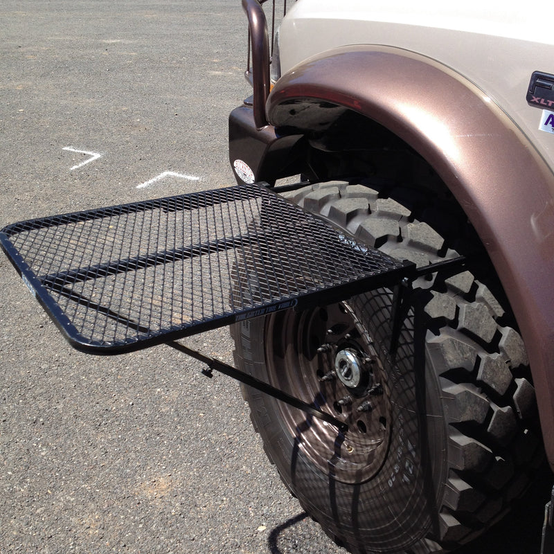Large Aluminum Tire Table