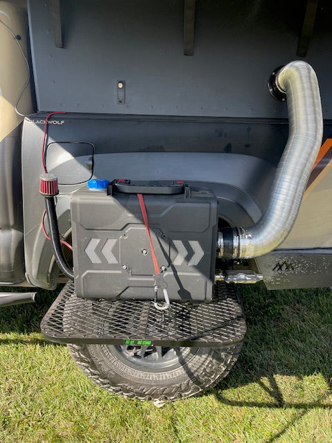 Small Aluminum Tire Table