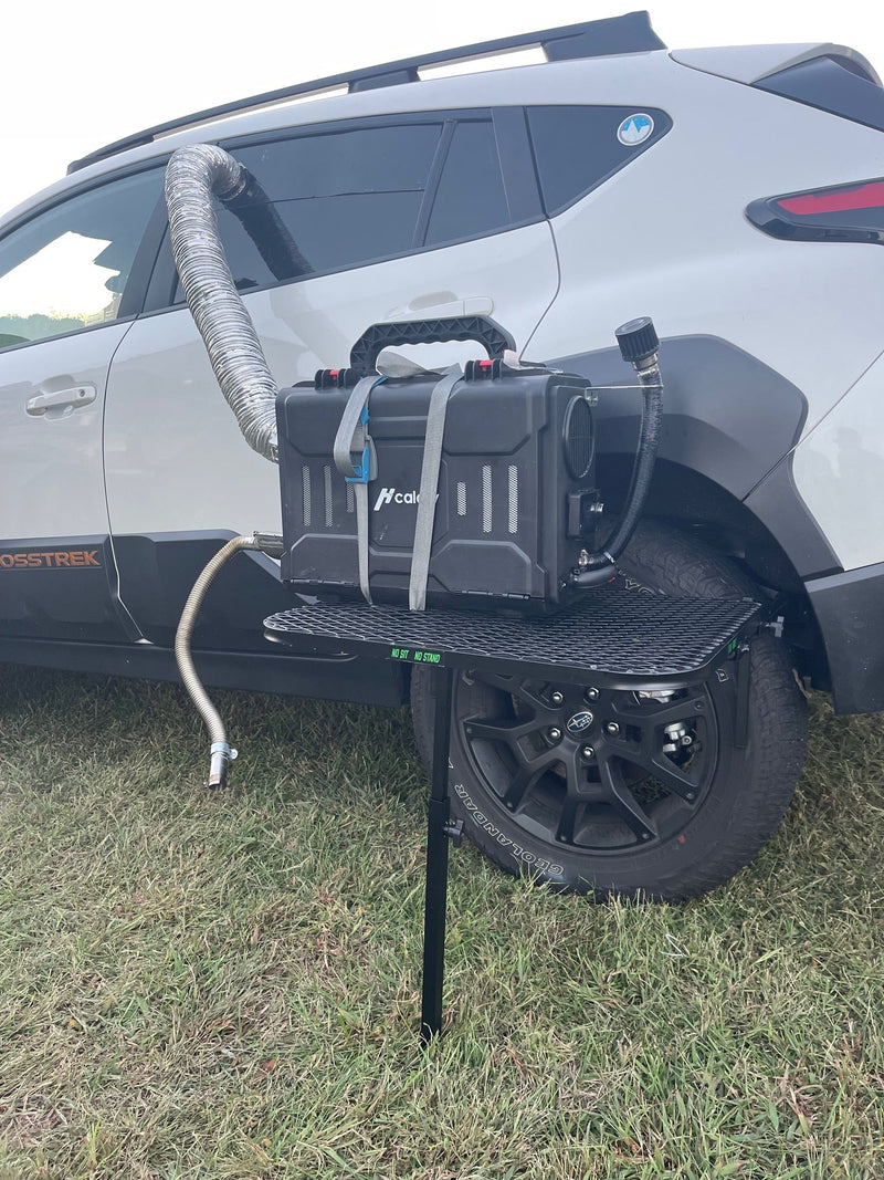 Small Aluminum Tire Table