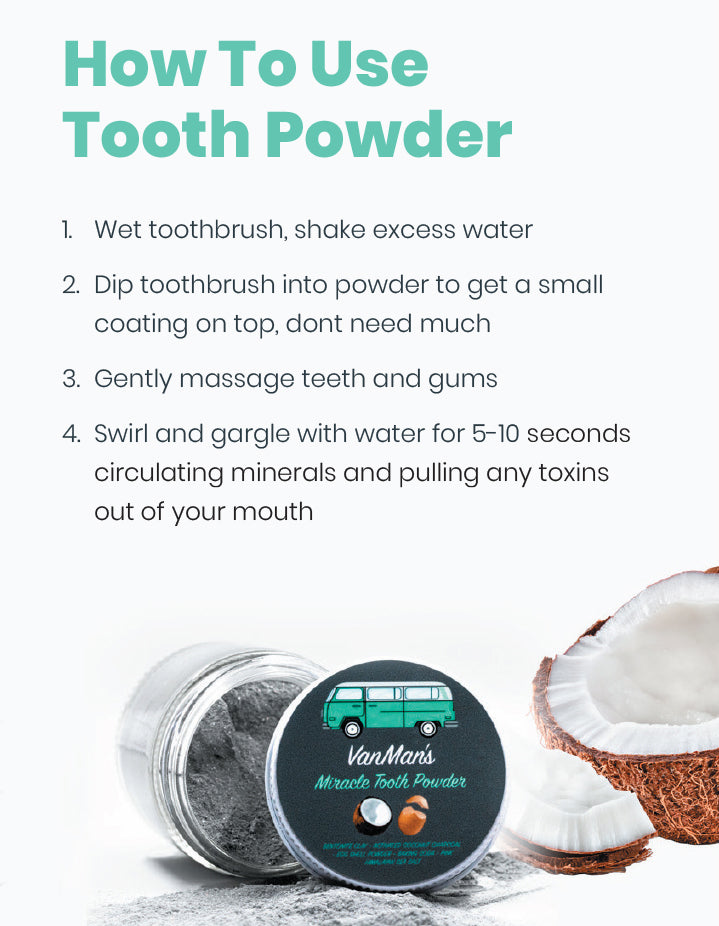VanMan's Miracle Tooth Powder - Cinna-Bone