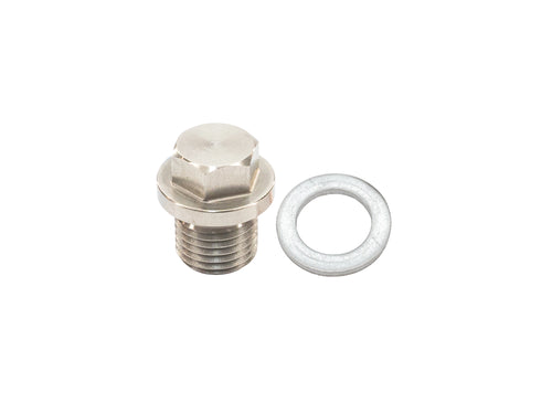 GoWesty Stainless Steel OE-Style Oil Drain Plug w/Washer [Vanagon]