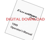 Thumbnail of [DIGITAL DOWNLOAD] Eurovan Winnebago Operator Manual (1999)