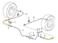 Thumbnail of Brake Hose - Stainless (Rear) [Vanagon]