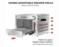 Thumbnail of Outdoor Propane Infrared Steak Grill