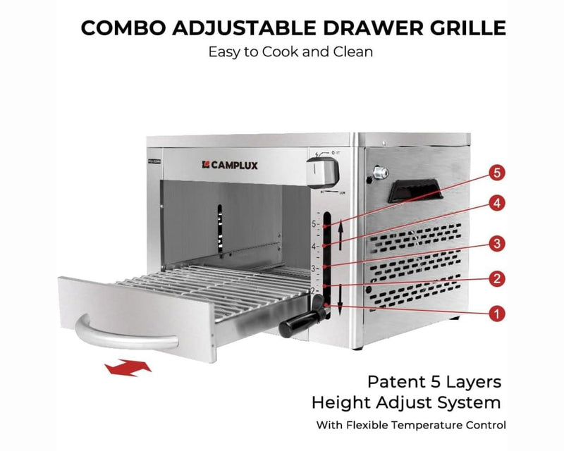 Outdoor Propane Infrared Steak Grill