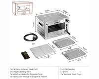 Thumbnail of Outdoor Propane Infrared Steak Grill