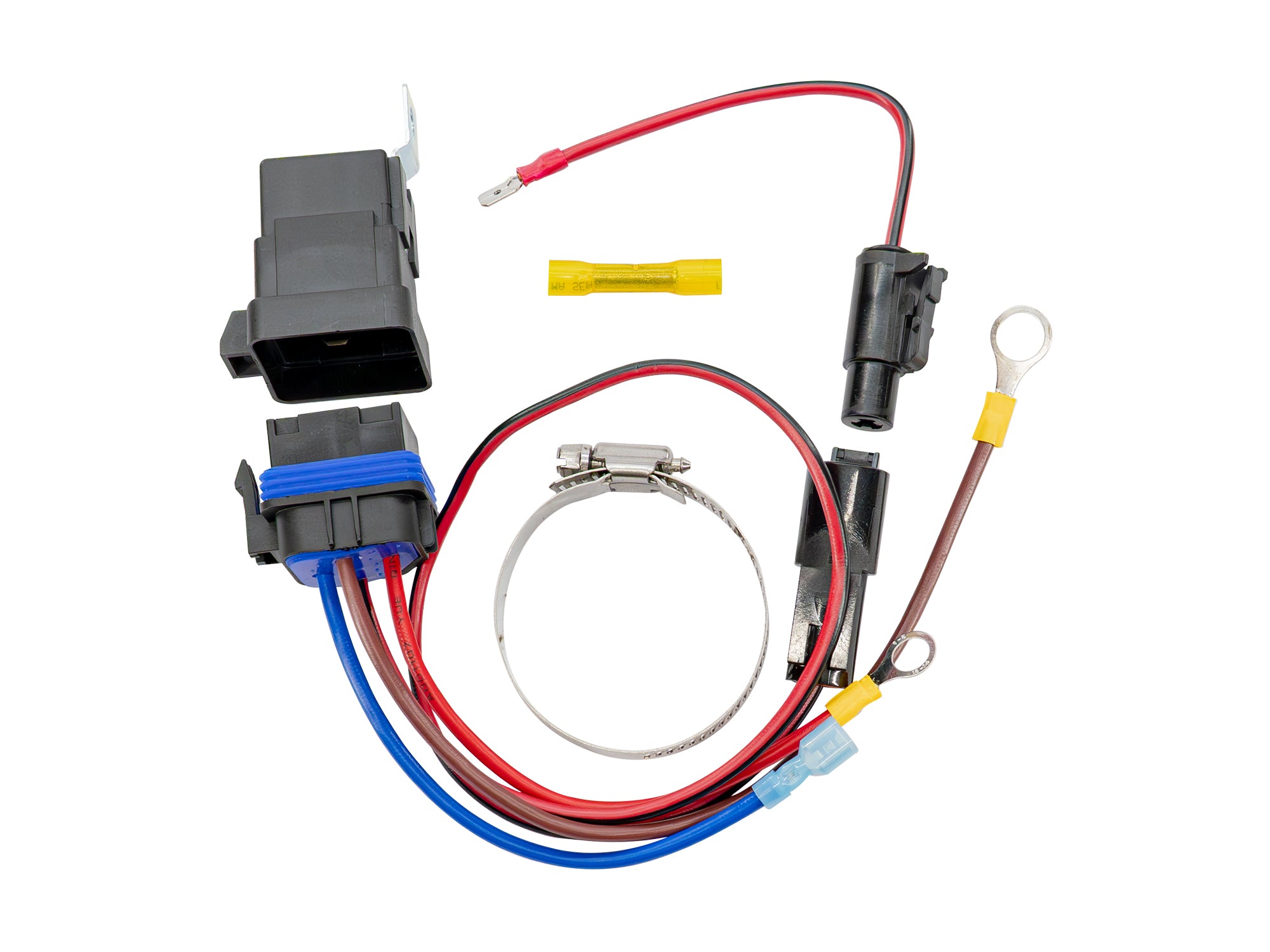 Bosch Sealed 2-Pin Female Connector Kit (Single Slot) | GW-2PIN