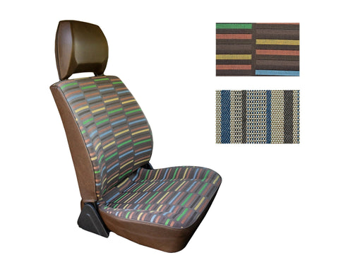 Custom Front Seat Upholstery