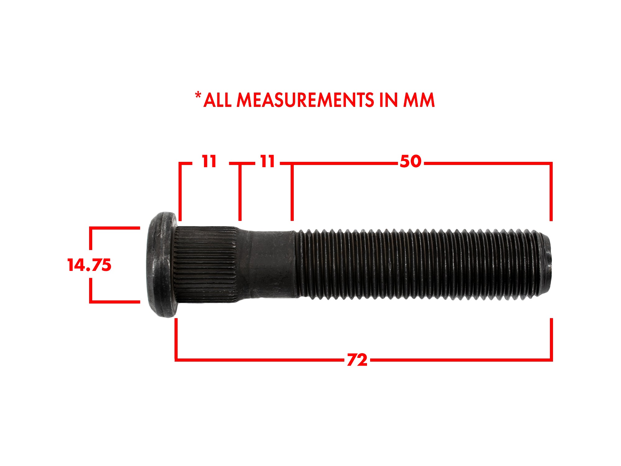 Wheel Stud [72mm] | WHEELSTUD | GoWesty