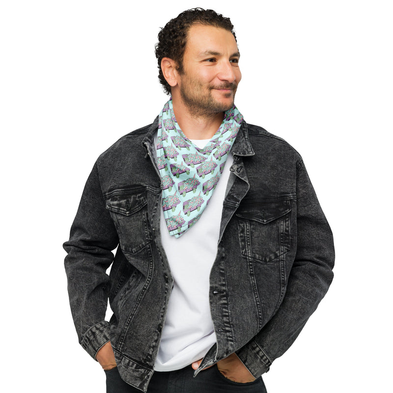 High-Top Hazel Unicorn All-Over Print Bandana