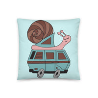 Thumbnail of Sally Snail Throw Pillow