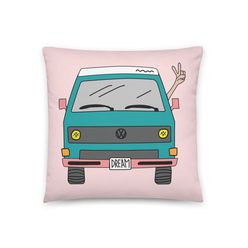 Dream Machine Throw Pillow