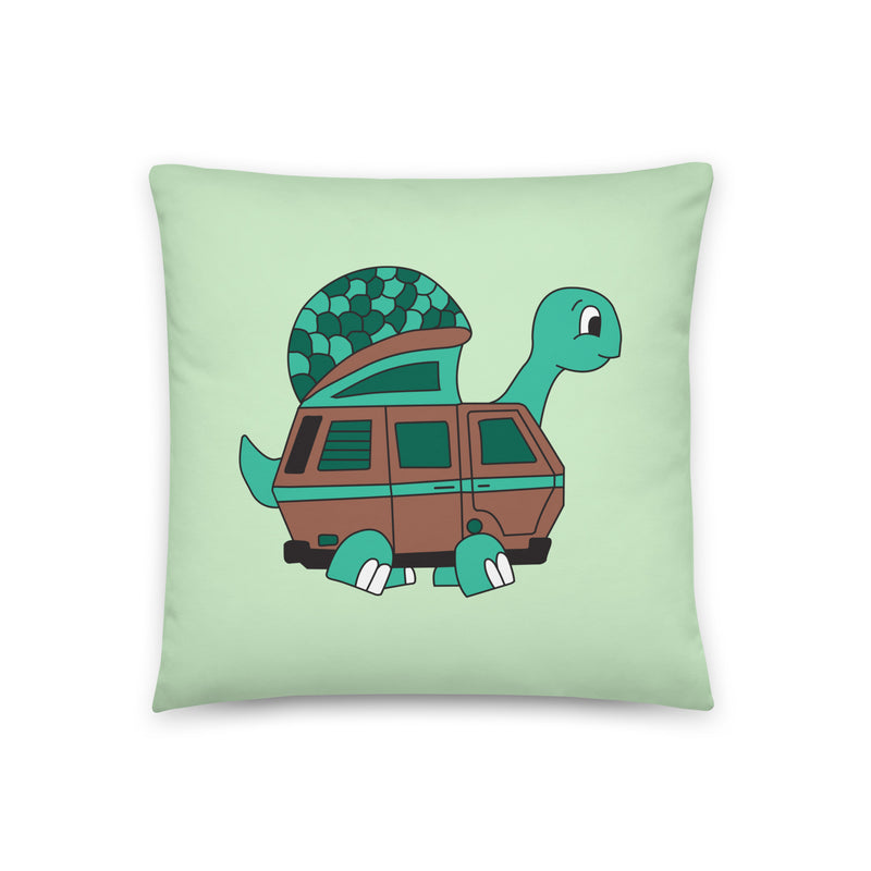 Tom Turtle Throw Pillow