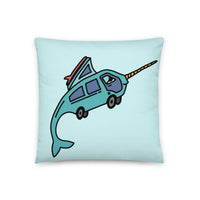 Thumbnail of Narwhal Ned Throw Pillow