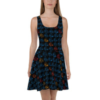 Thumbnail of Rainbow Tile Skater Dress