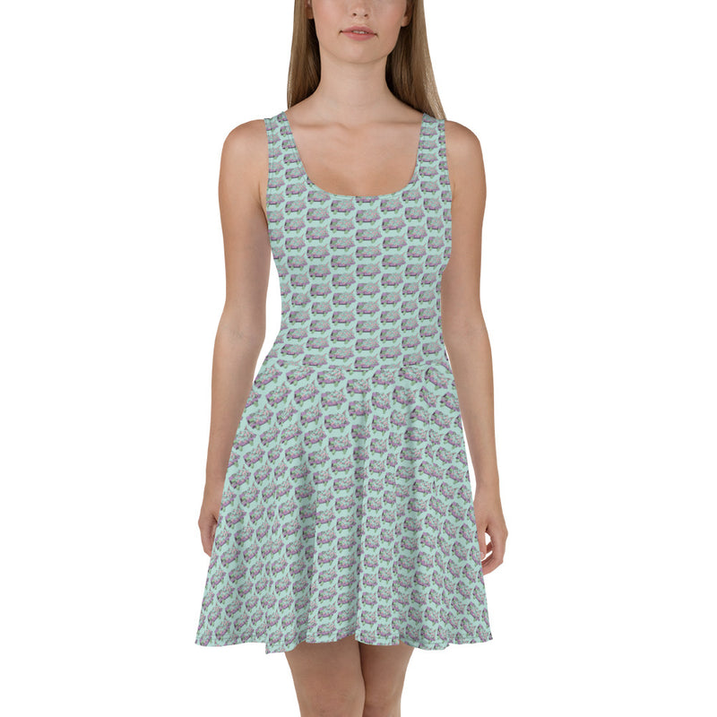 High-Top Hazel Unicorn Skater Dress