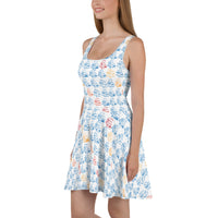 Thumbnail of Rainbow Tile Skater Dress