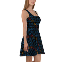 Thumbnail of Rainbow Tile Skater Dress