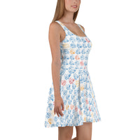 Thumbnail of Rainbow Tile Skater Dress