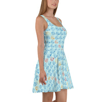 Thumbnail of Rainbow Tile Skater Dress