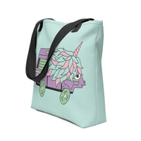 Thumbnail of High-Top Hazel Unicorn Tote Bag