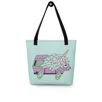 Thumbnail of High-Top Hazel Unicorn Tote Bag