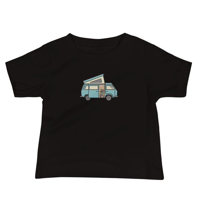 Dog in Van Baby T-Shirt