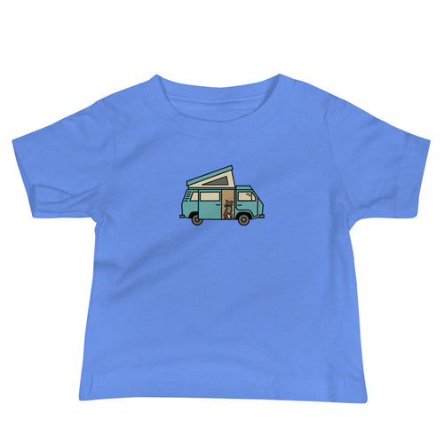 Dog in Van Baby T-Shirt