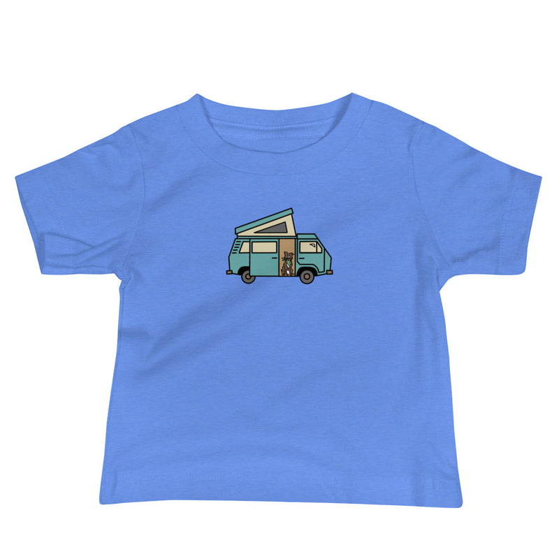 Dog in Van Baby T-Shirt