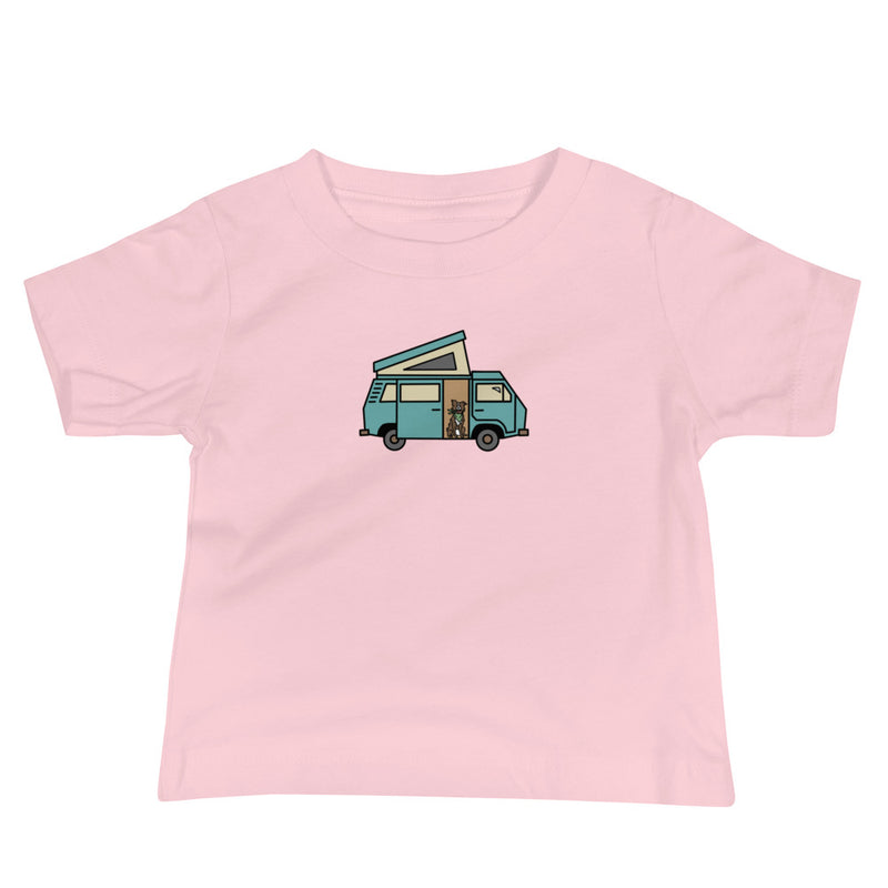 Dog in Van Baby T-Shirt