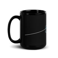 Thumbnail of Côté obscur du bus Tasse noire brillante