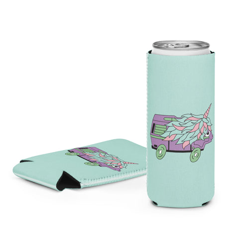 High-Top Hazel Unicorn Can Coozie