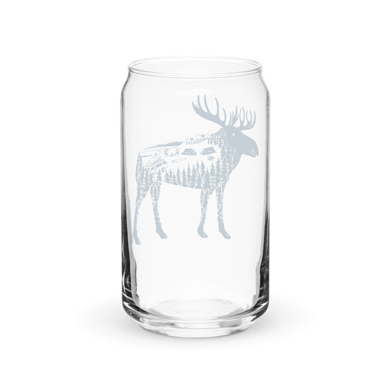 Moose Meet-Up Pint Glass