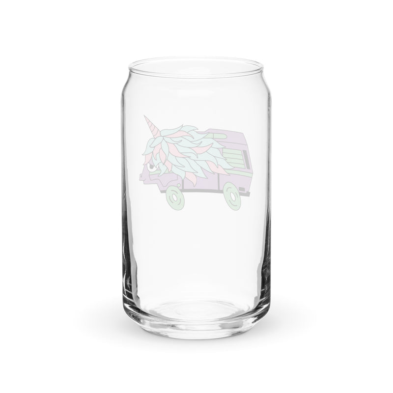 High-Top Hazel Unicorn Can-Shaped Pint Glass