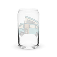 Thumbnail of Dog in Van Can-Shaped Pint Glass