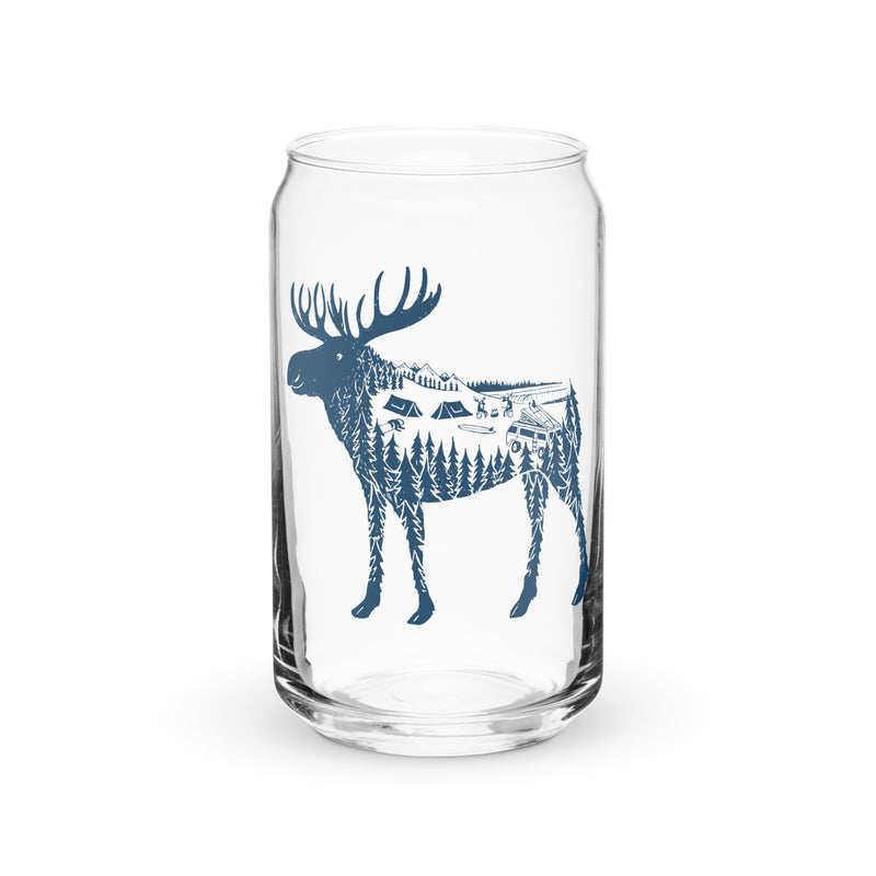 Moose Meet-Up Pint Glass