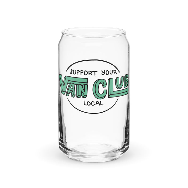 Support Your Local Van Club Pint Glass