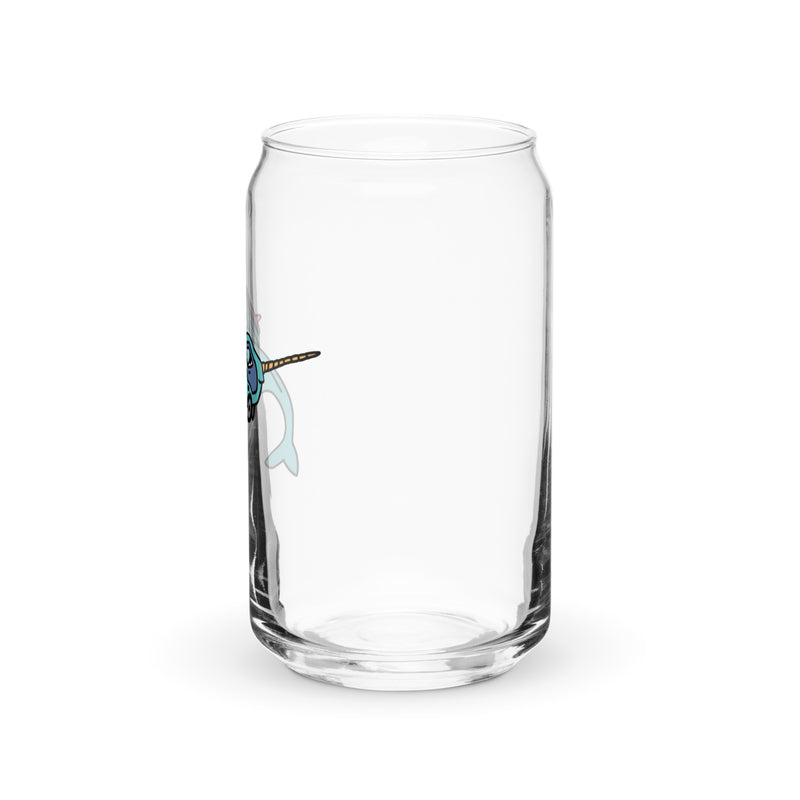 Narwhal Ned Can-Shaped Pint Glass