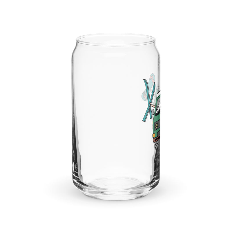 Shred Van Can-Shaped Pint Glass