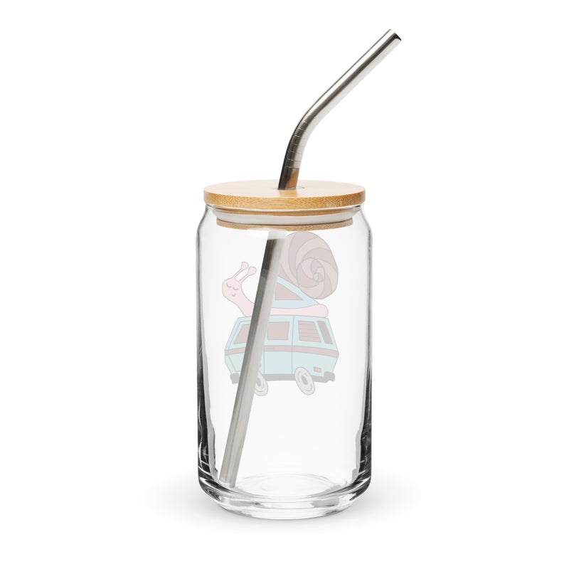 Sally Snail Can-Shaped Pint Glass