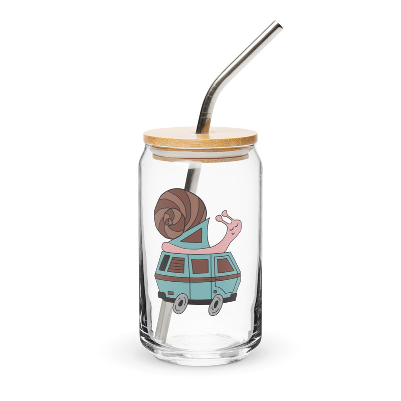 Sally Snail Can-Shaped Pint Glass